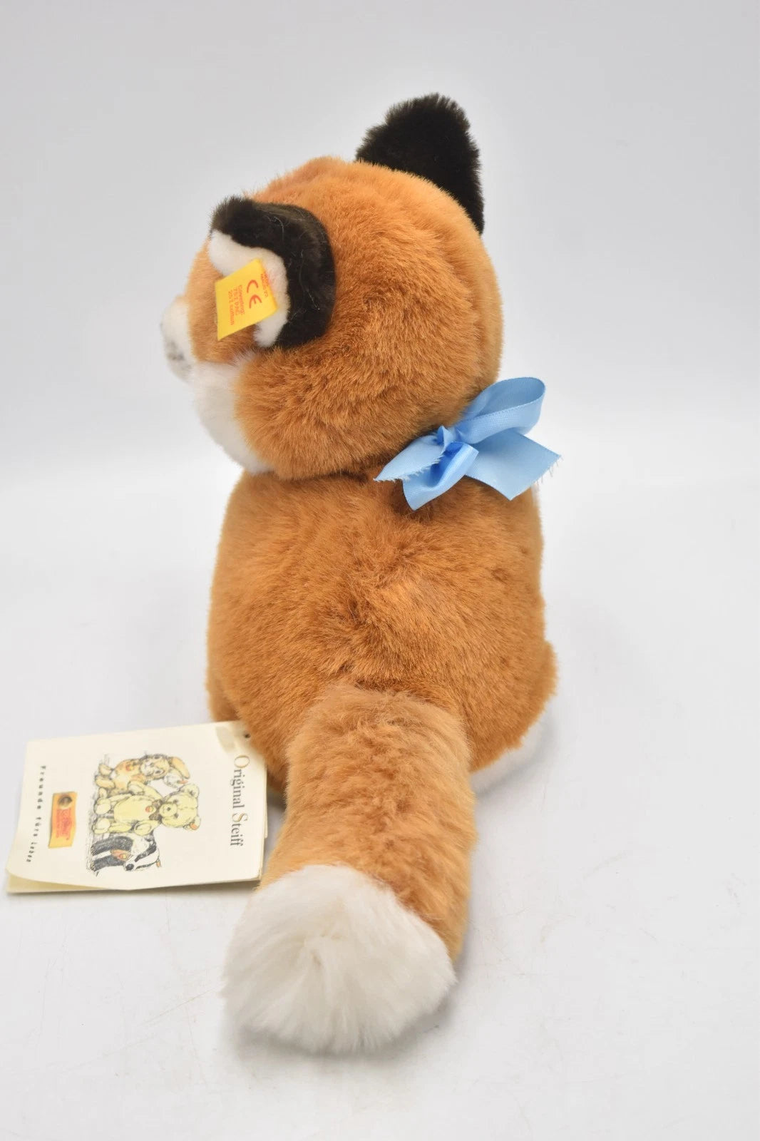 Steiff Snuffi Fox Plush Toy 077227 Retired Tagged 16cm