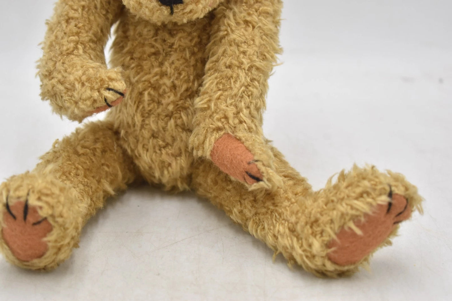 Small Cute Brown Plush Teddy Bear Soft Toy Long Limbed 15cm