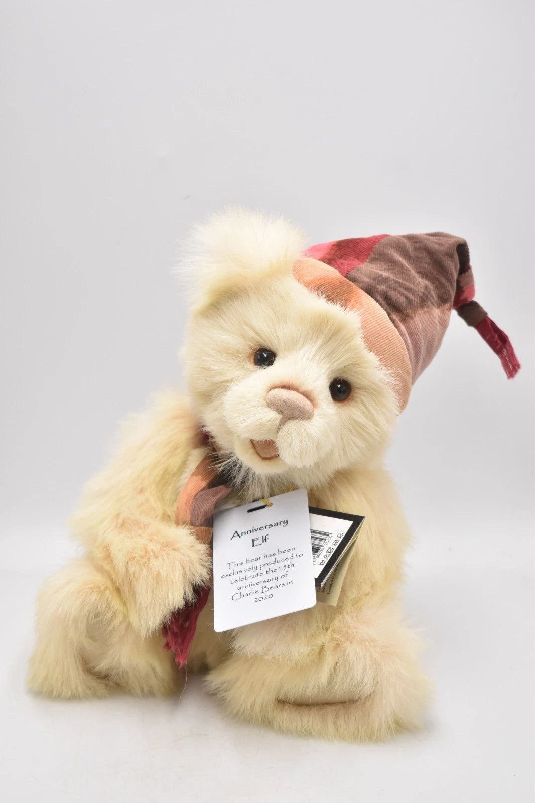 Charlie Bears Anniversary Elf Teddy Bear Retired Tagged Isabelle Lee