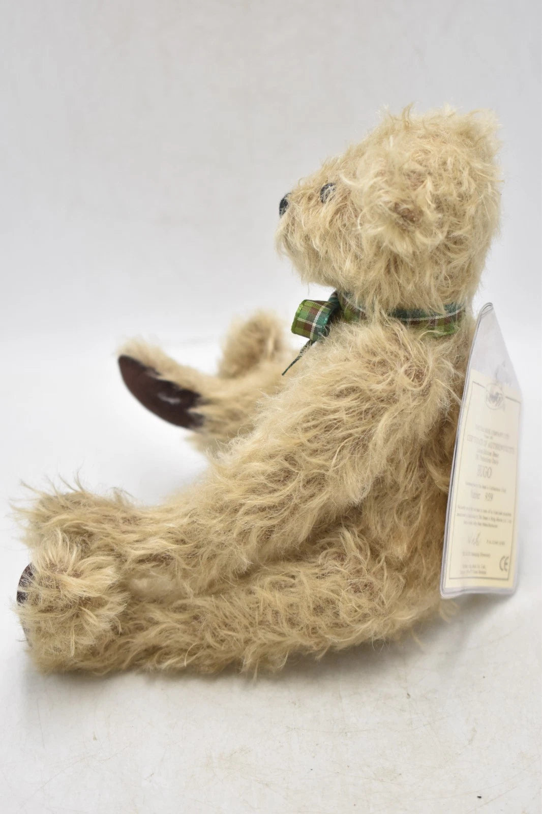Dean’s Rag Book Hugo Teddy Bear Limited Edition 959 Mohair 25cm Tagged
