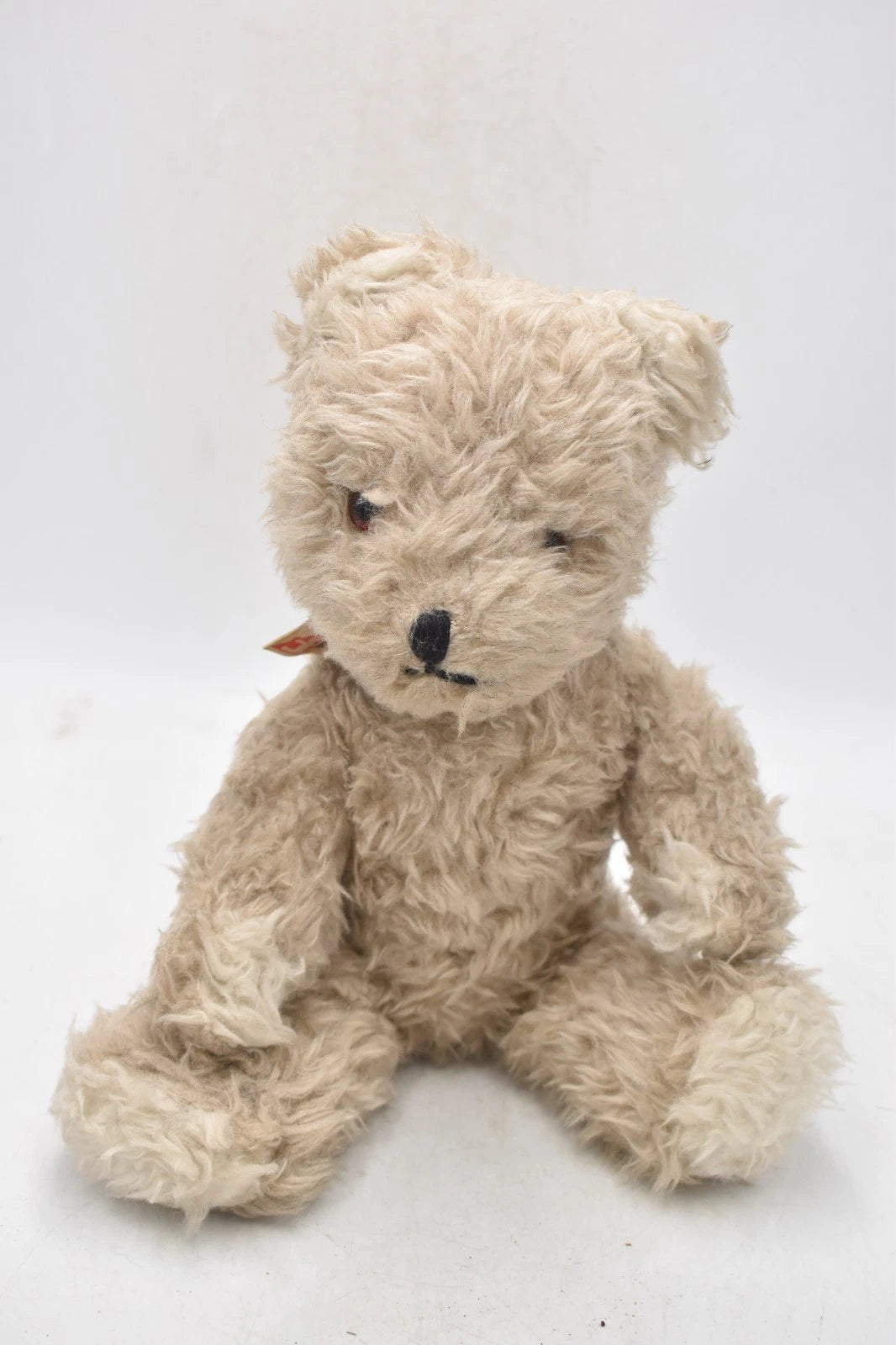 Vintage 1970s Sint Niklaas Belgian Musical Teddy Bear Fully Jointed