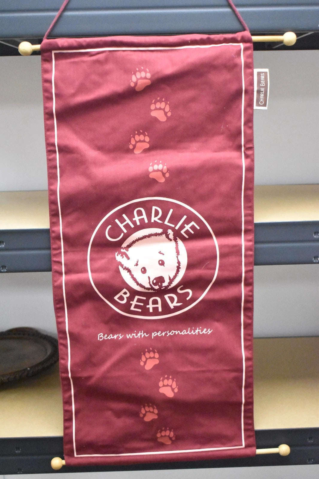 Charlie Bears Shop Banner Collectable Display Sign Soft Toy Branding