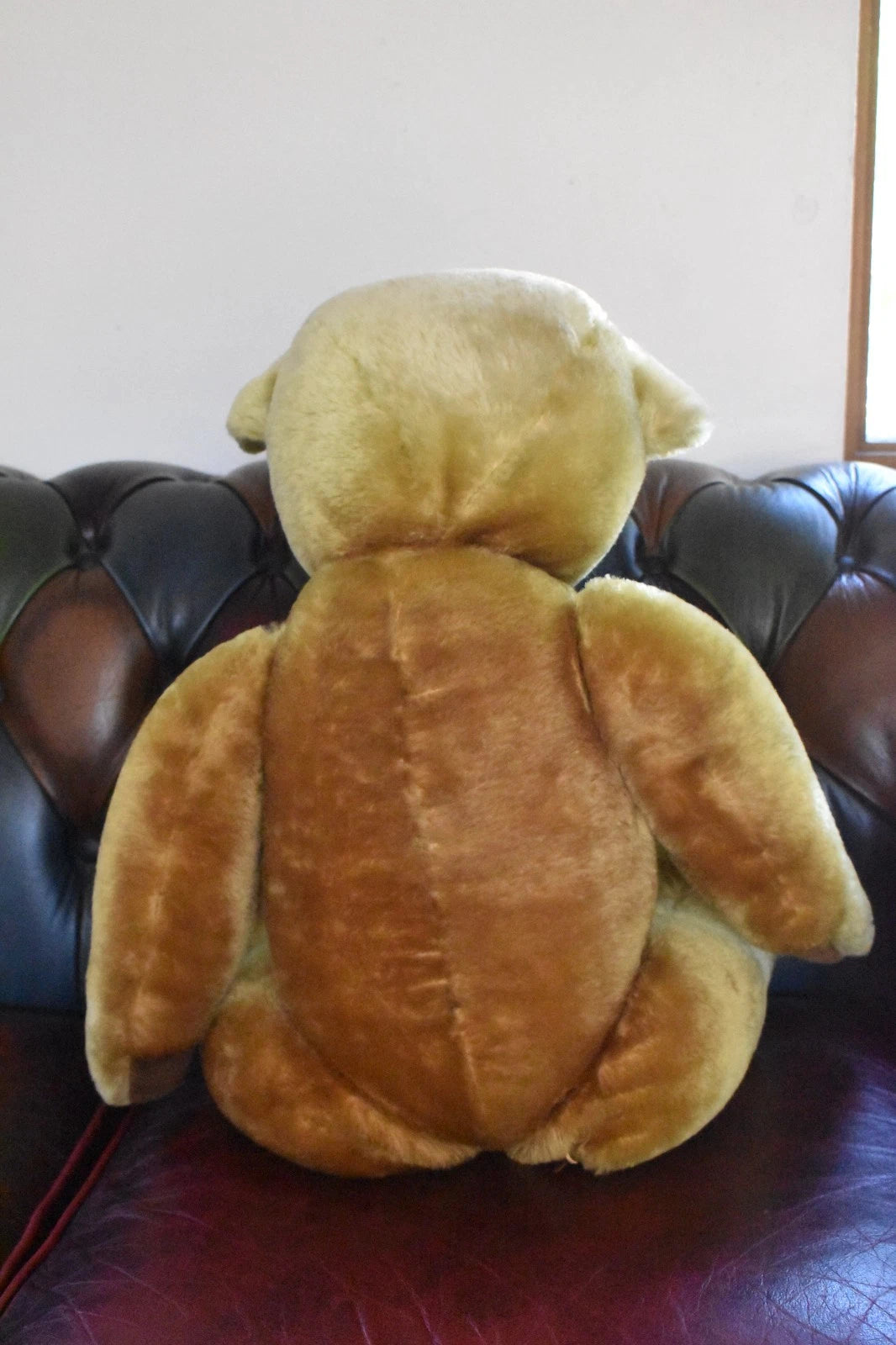 Vintage 1950s Pedigree Mohair Teddy Bear Bells 70cm Large Collectable