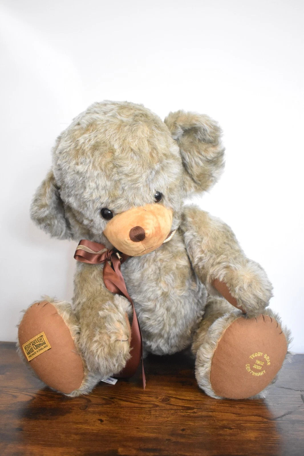 Merrythought Cheeky Teddy Bear Centenary Large Limited Edition #12/100 Mohair