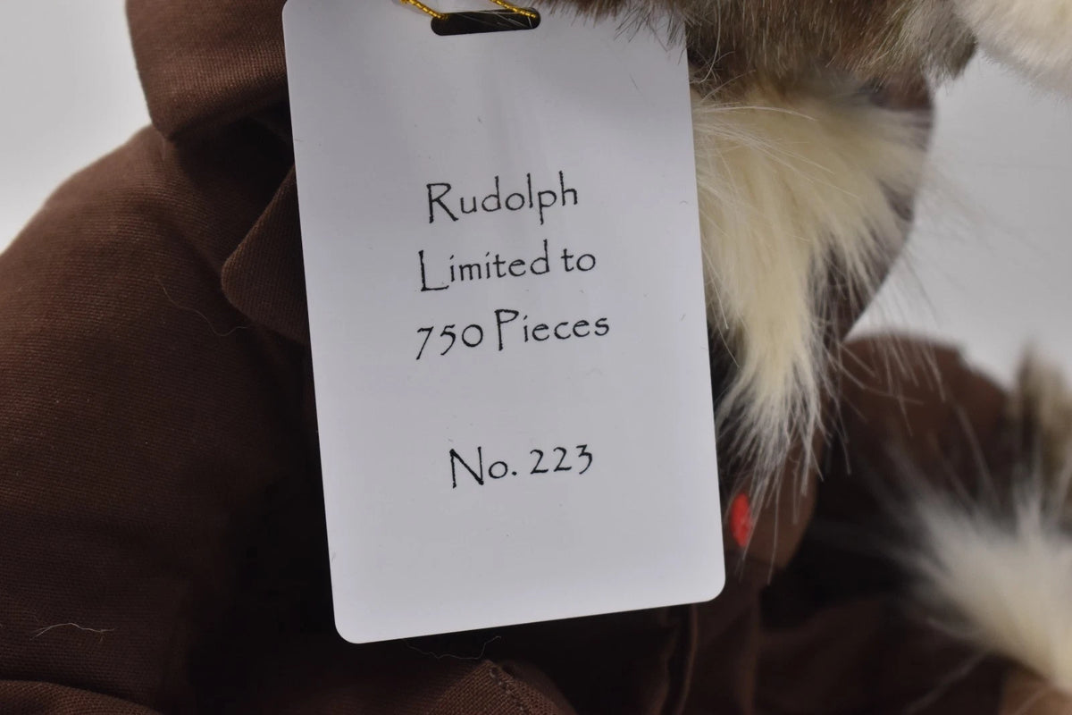 Charlie Bears Rudolph Reindeer Signature Collection Limited Edition Tagged