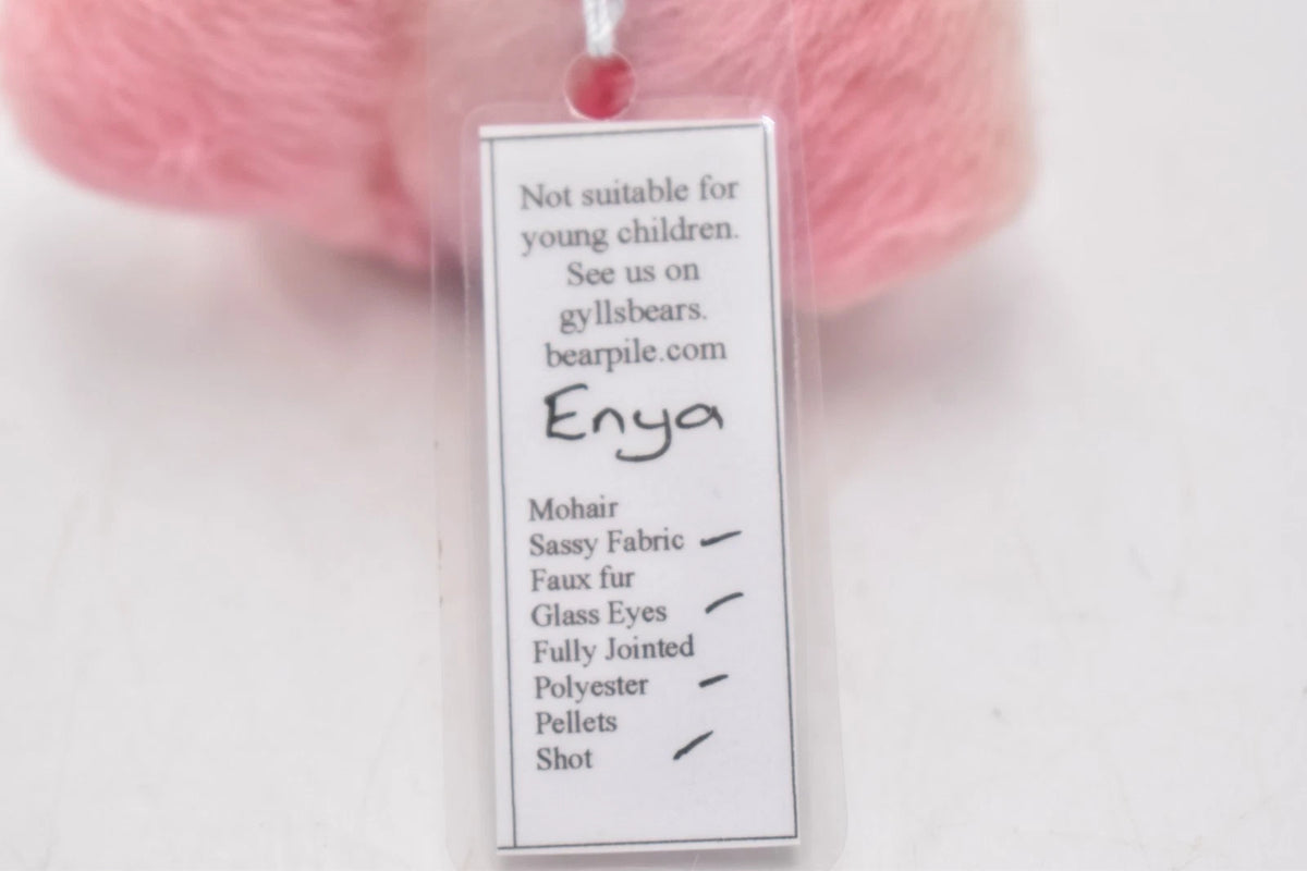OOAK Gylls Bears Enya Elephant Artist Teddy Bear Tagged 11cm