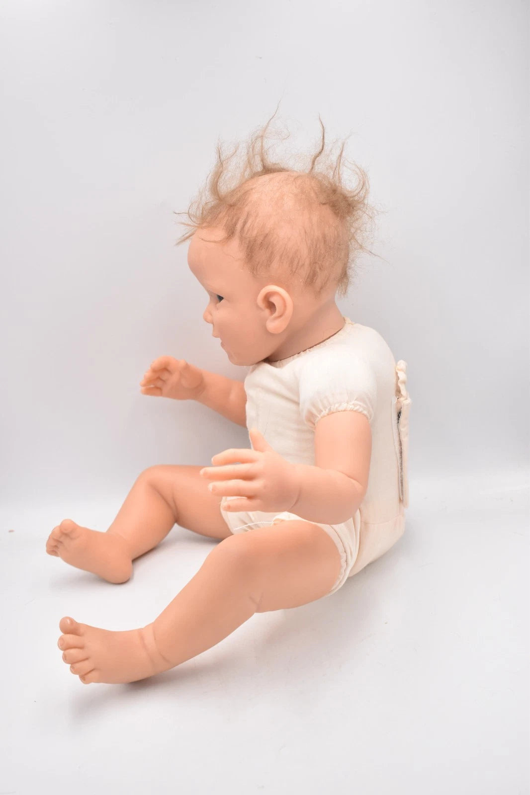 Ashton Drake So Truly Real Linda Murray Vinyl Baby Doll Brown Hair 48cm