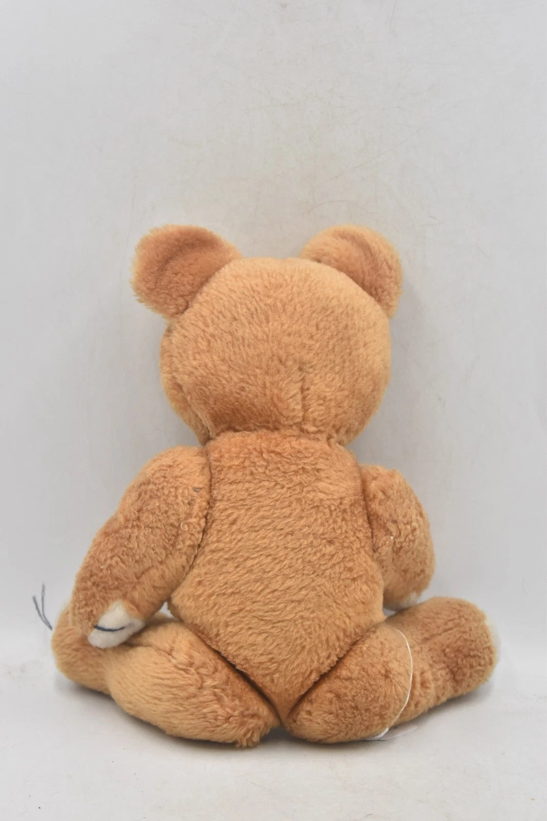 Vintage 1980s Plush Teddy Bear 32cm Jointed Soft Toy Retired Collectible