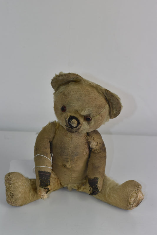 Vintage 1930s Chad Valley Mohair Teddy Bear 35cm