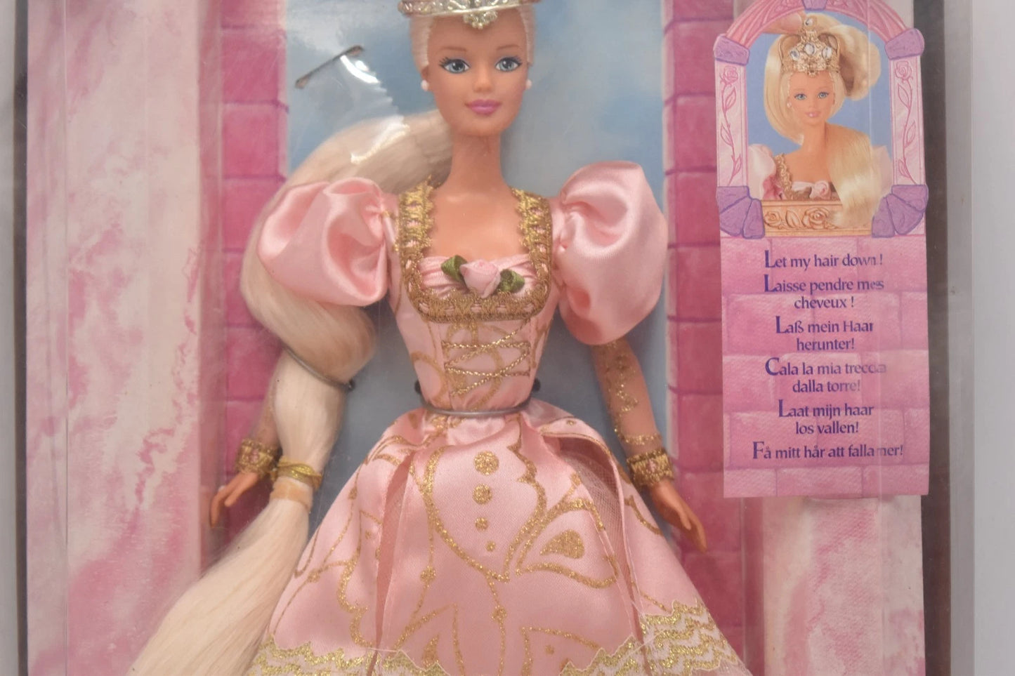 Vintage Mattel Barbie Rapunzel Princess Doll – 1997 NRFB