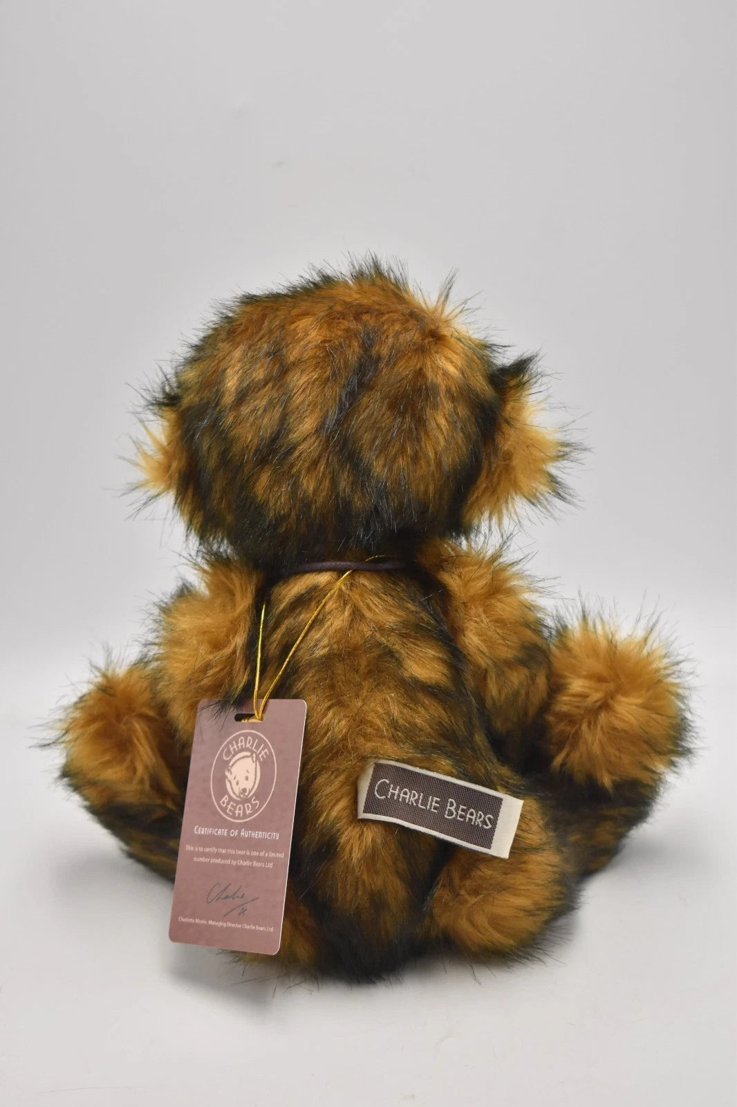Charlie Bears Bibble Teddy Bear Heather Lyell Retired Limited Edition Tagged