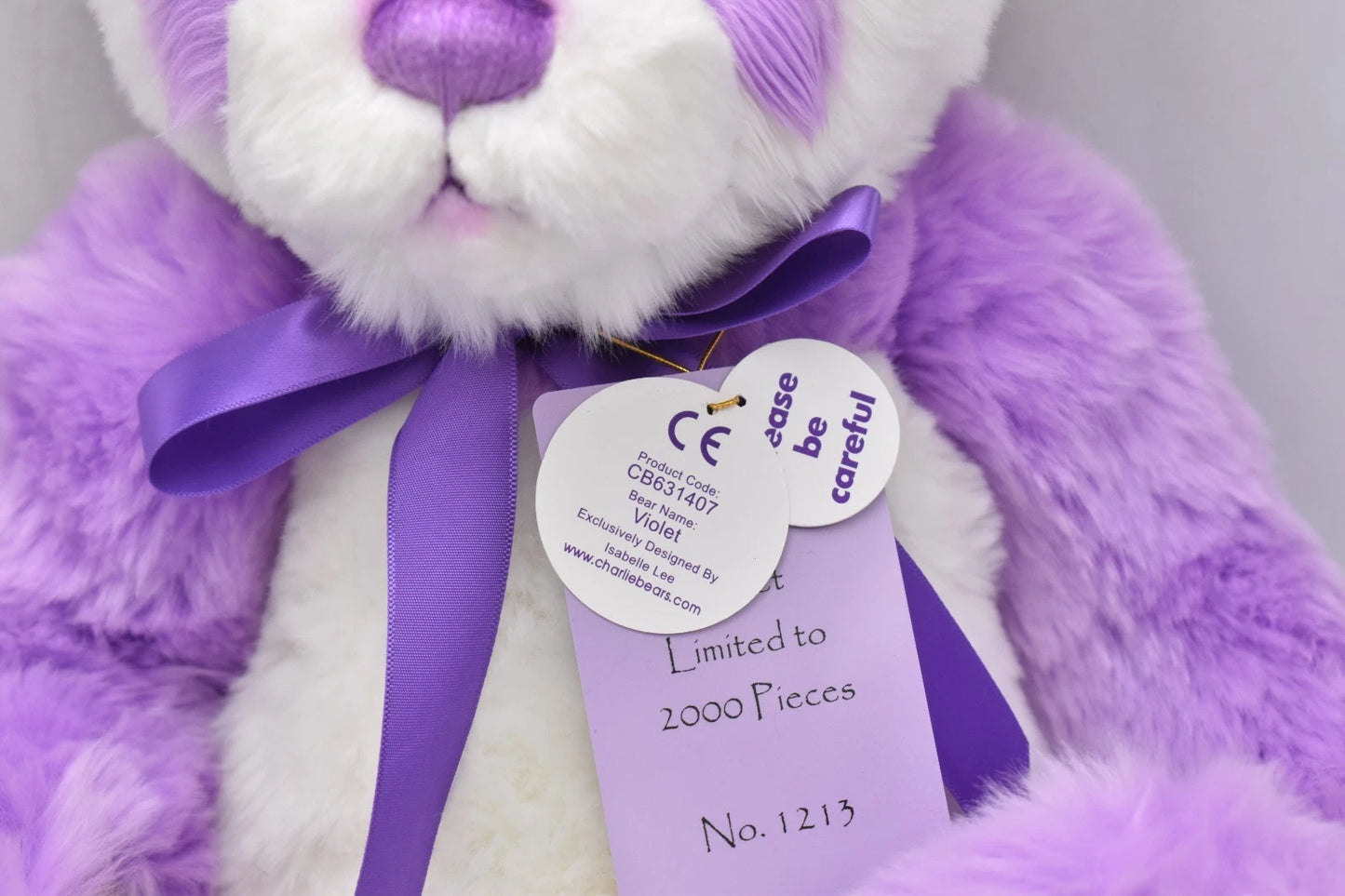 Charlie Bears Violet – Retired Limited Edition – Isabelle Lee Design