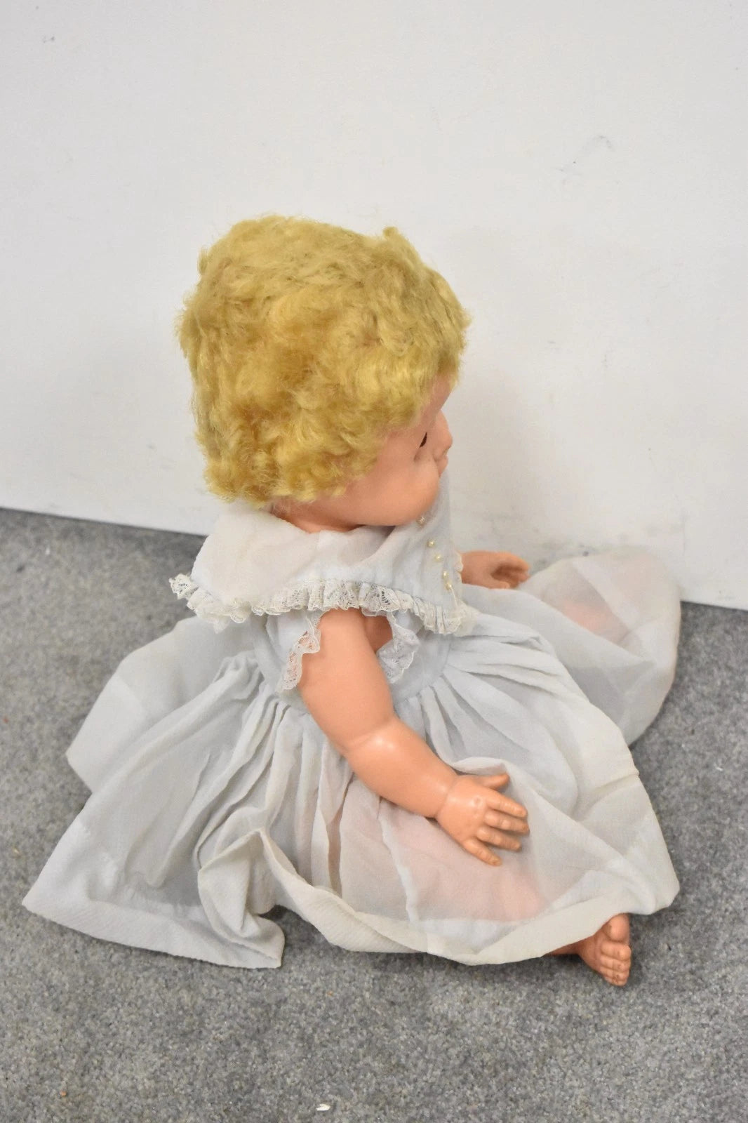 Vintage 1950s Pedigree Large Doll – Blinking Sleepy Eyes Collectable 48cmVintage