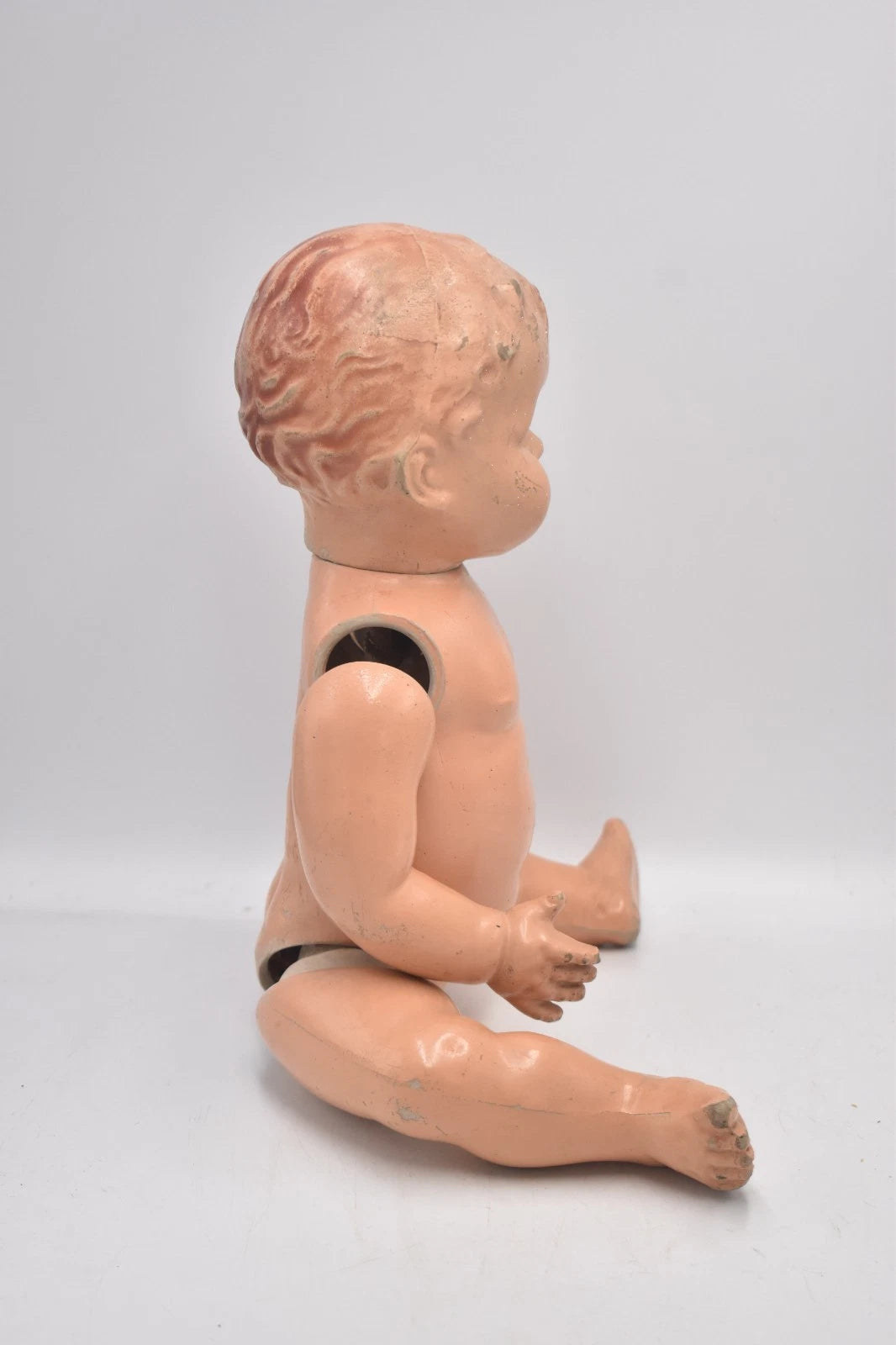 Vintage 1940s 1950s Composition Doll Sleepy Blinking Eyes 38cm Collectable