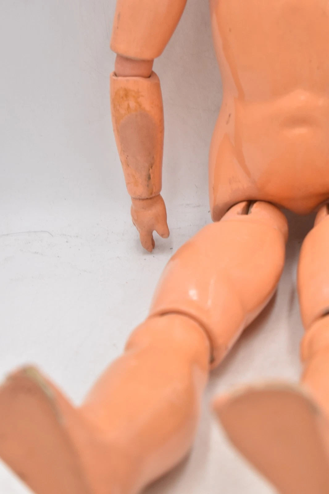 Antique Heubach Koppelsdorf German Bisque Head Doll 250-4 Sleepy Eyes 50cm