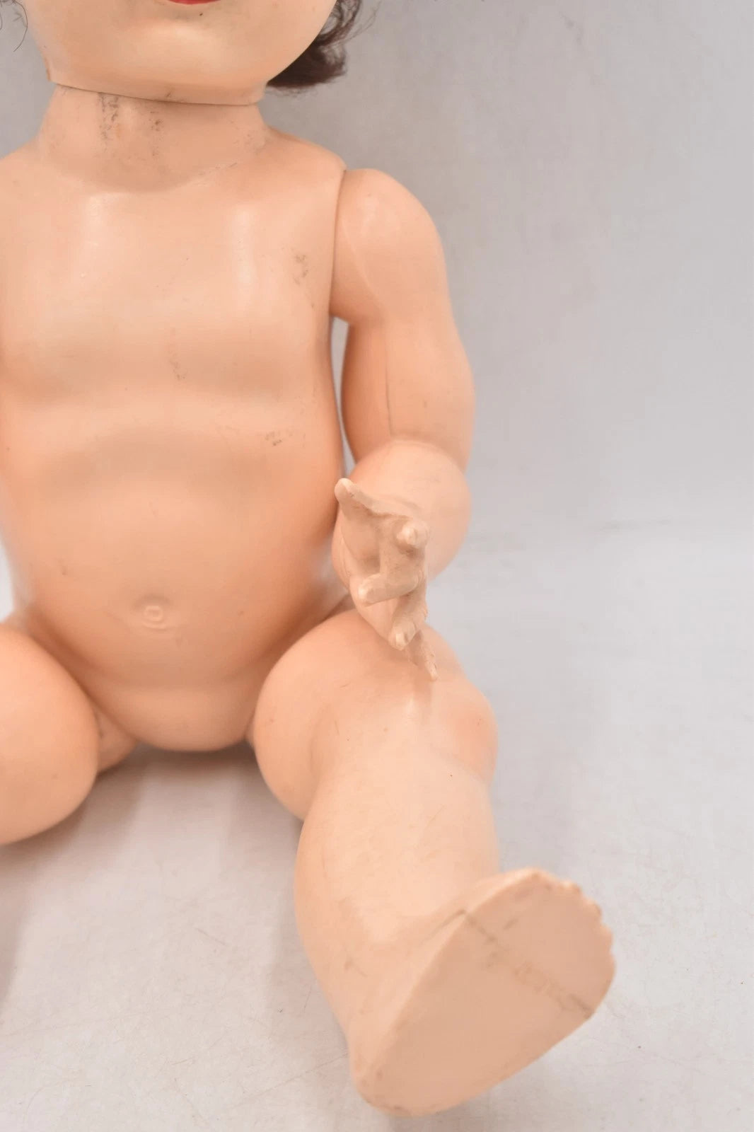 Vintage 1950s Pedigree Doll Sleepy Blinking Eyes Brunette Hair 40cm