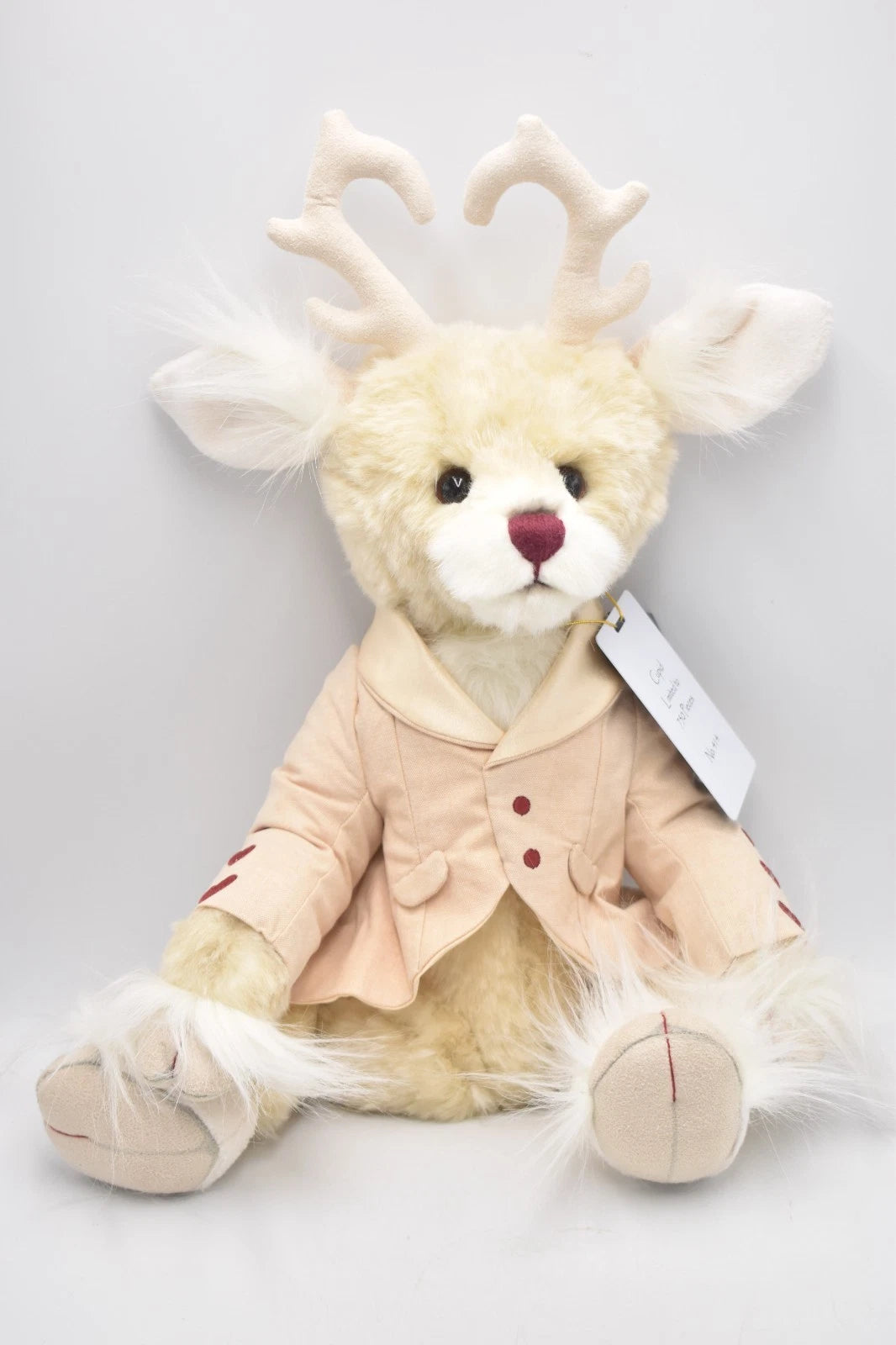 Charlie Bears Cupid Reindeer Signature Collection Limited Edition Tagged Retired