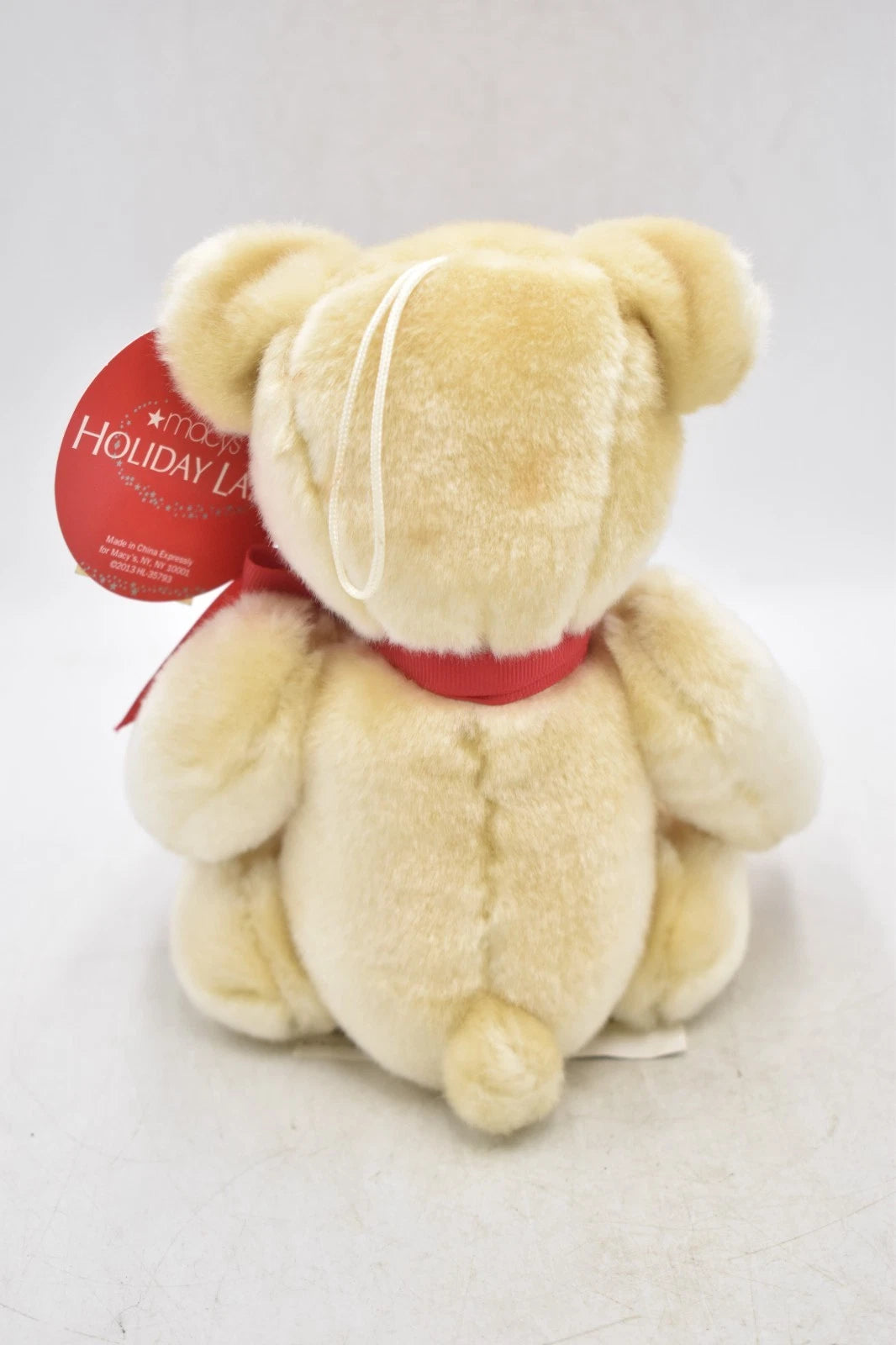 Macy’s Holiday Lane Teddy Bear 2013 Plush Christmas Bear Tagged Retired