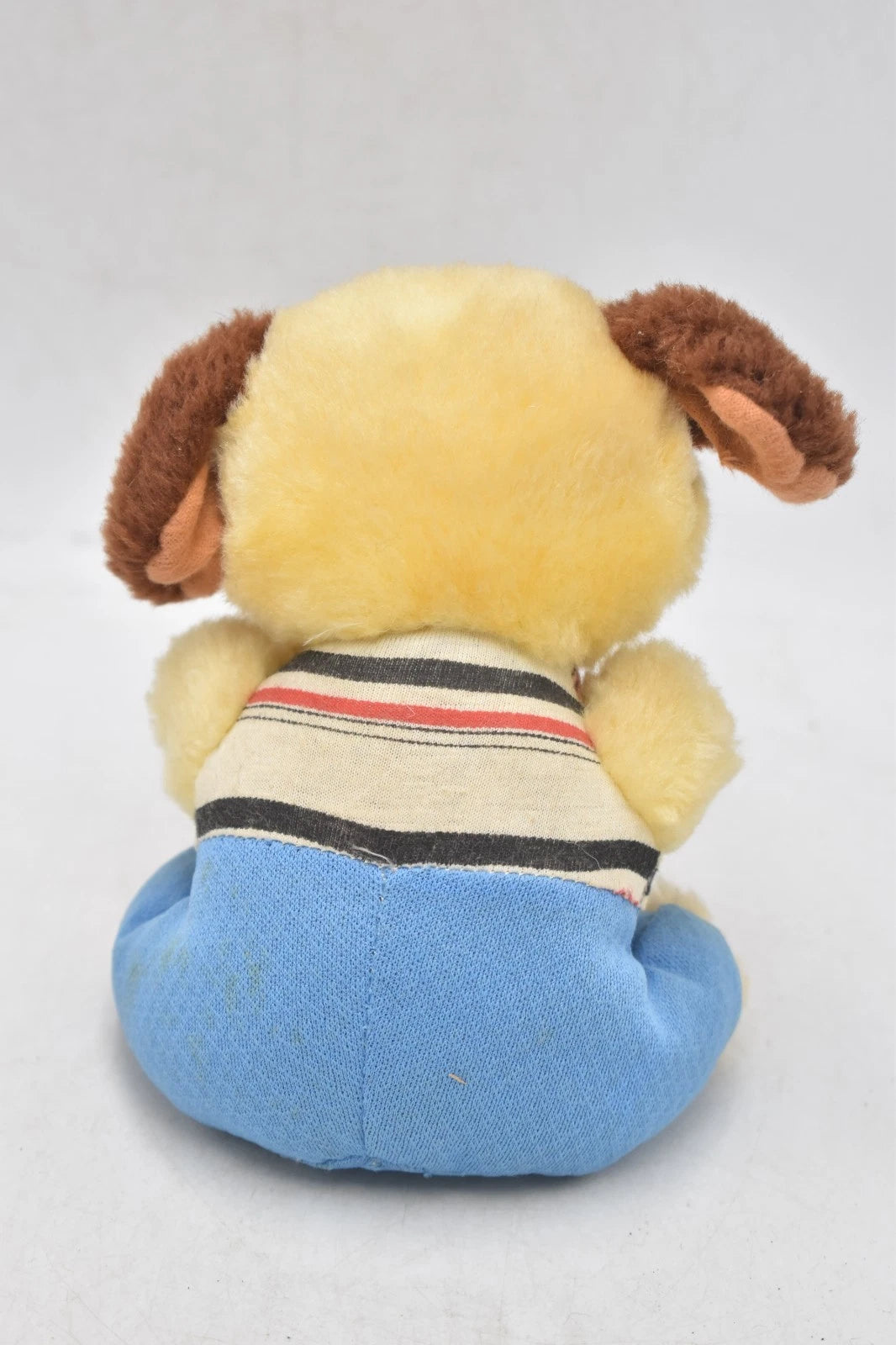 Vintage 1980s Dog Plush Soft Toy with Tongue Teddy Bear