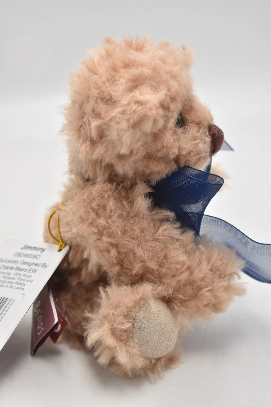 Charlie Bears Jimminy Teddy Bear Retired Tagged Fully Jointed 18cm Collectable