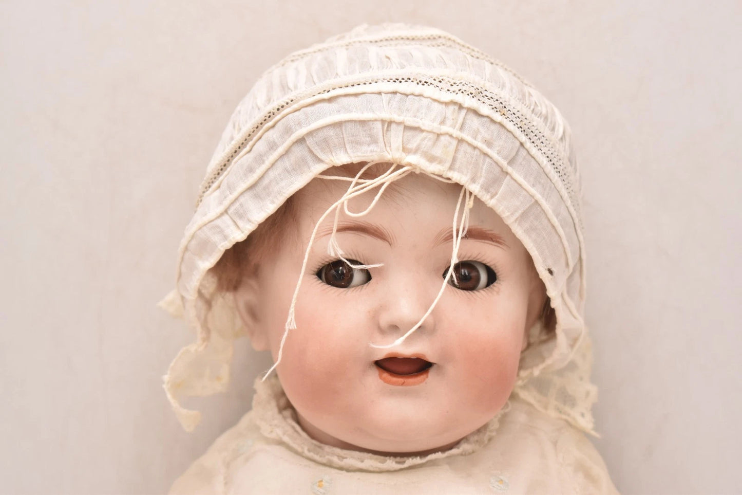 Antique Simon & Halbig KR 126 Bisque Head Doll 40cm Flirty Eyes