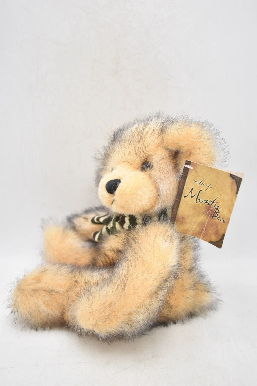 Tales of Monty Bear Plush Teddy Bear – Lesser & Pavey Tagged Soft Toy