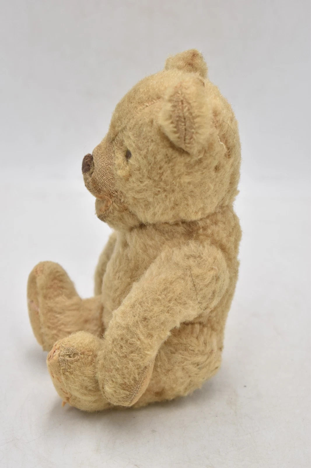 Vintage 1920s German Mohair Open Mouth Teddy Bear Fully Jointed