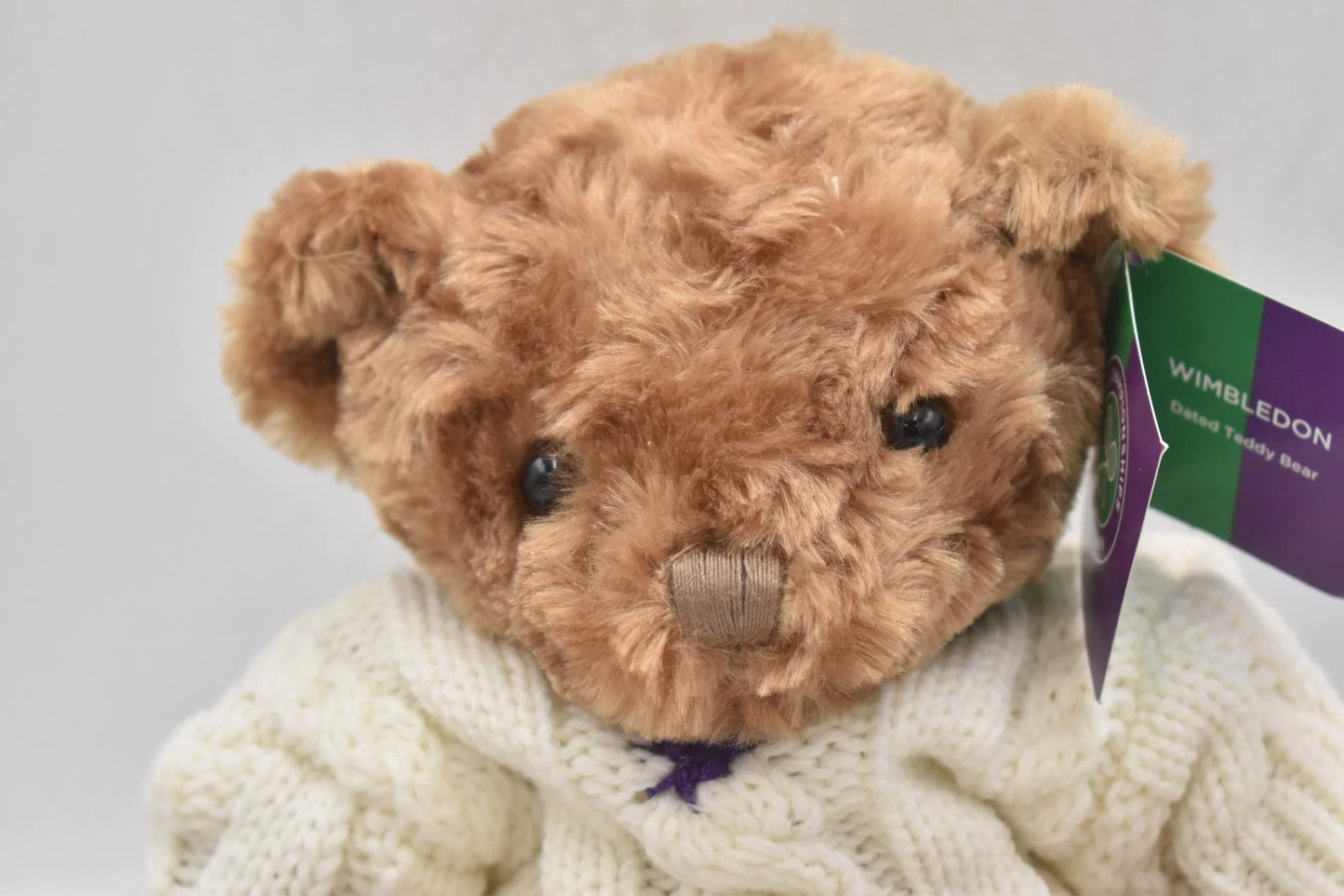 Official Wimbledon The Championships 2015 Tennis Teddy Bear Plush Soft Toy 20cm