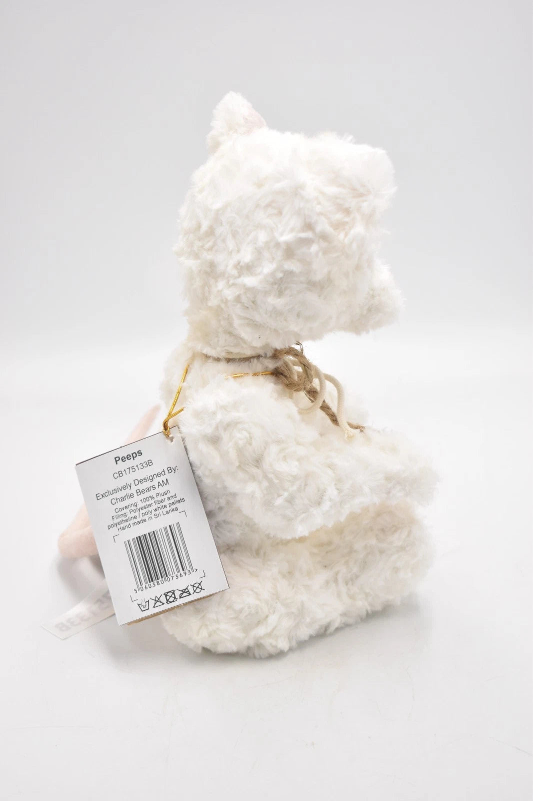 Charlie Bears Peeps Mouse Teddy Bear Retired Tagged 26cm Collectable