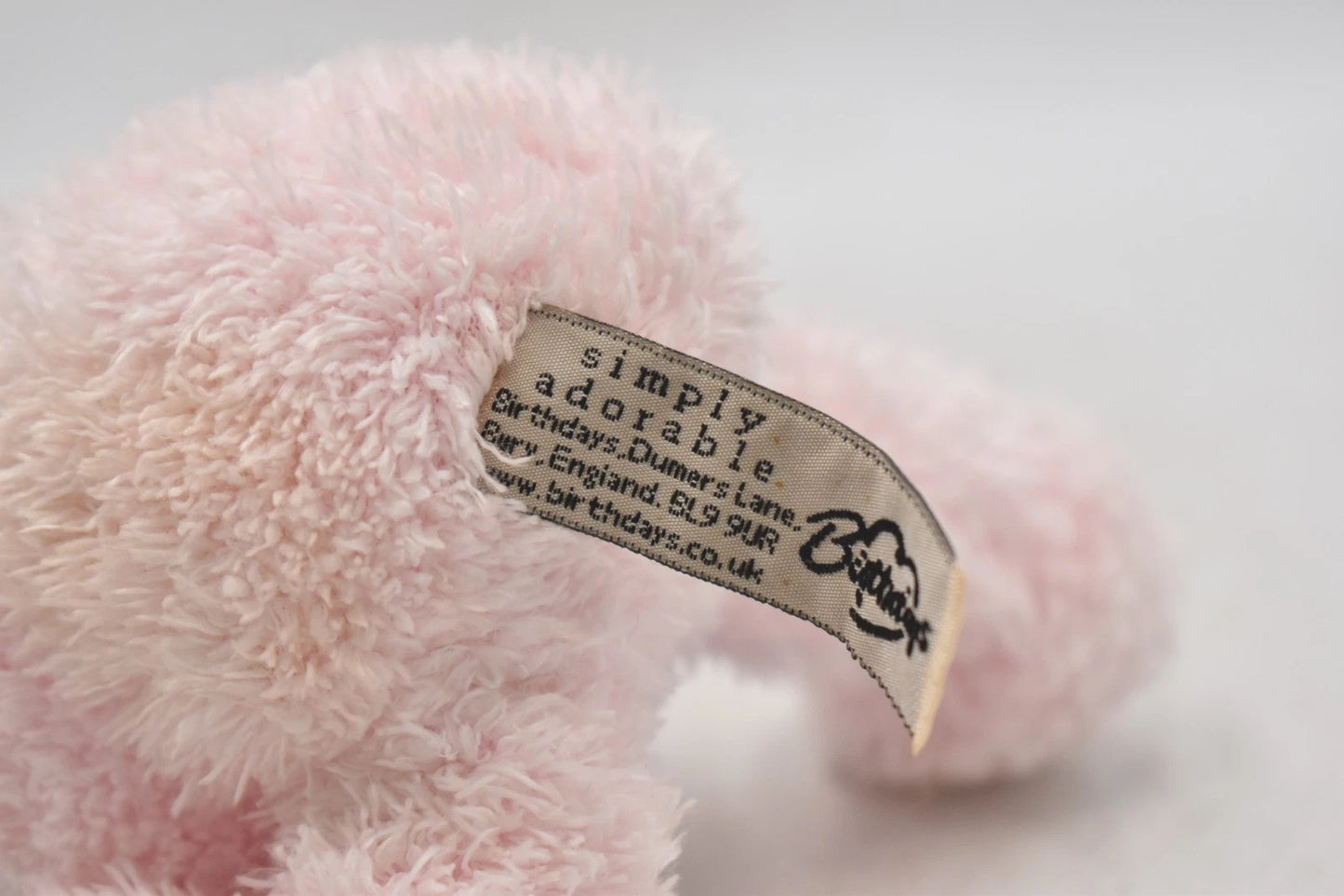 Simply Adorable Birthdays To Mum Pink Plush Teddy Bear 14cm