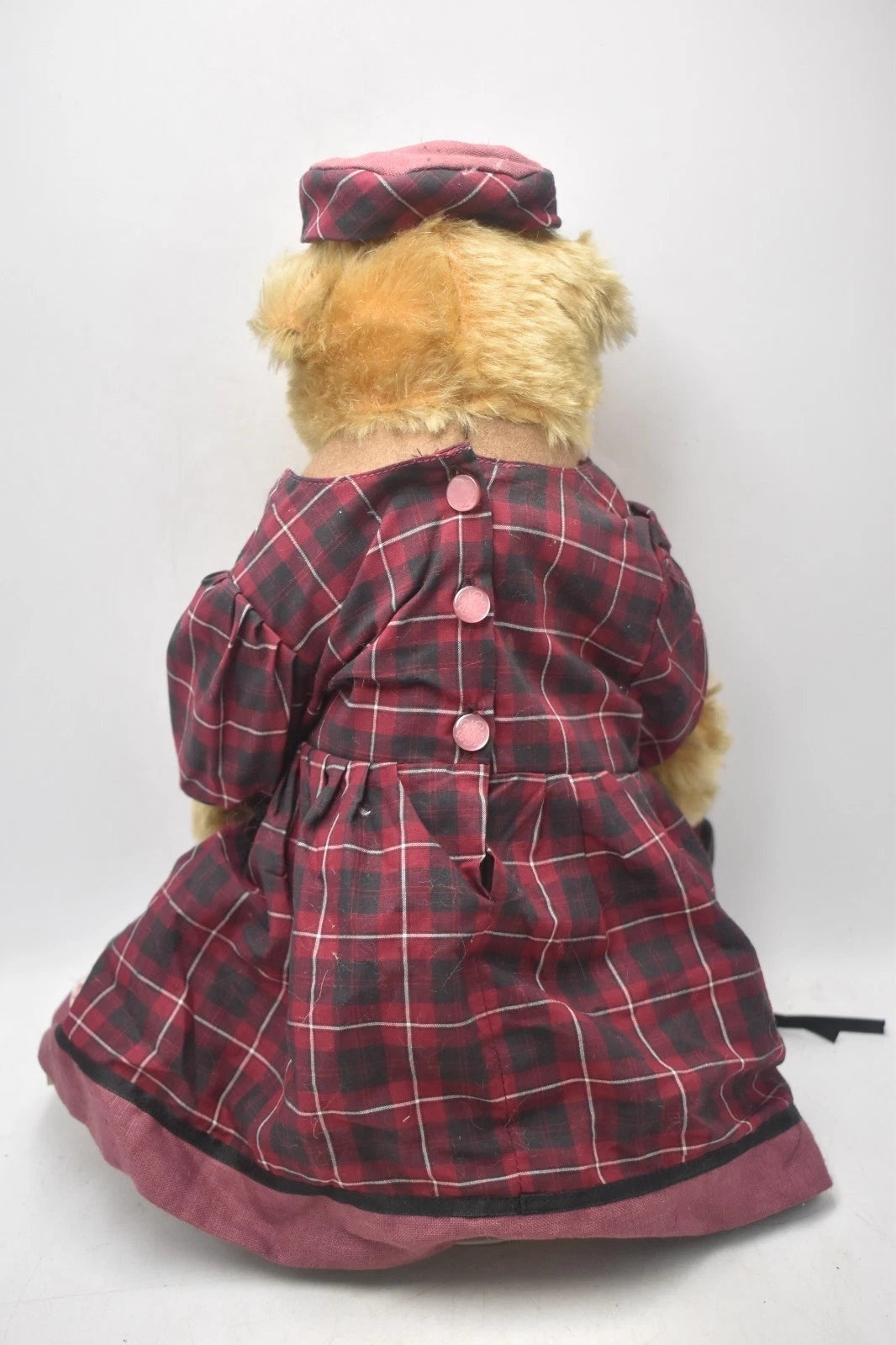 Sigikid Vintage Limited Edition Mohair Teddy Bear Scottish Outfit 40cm