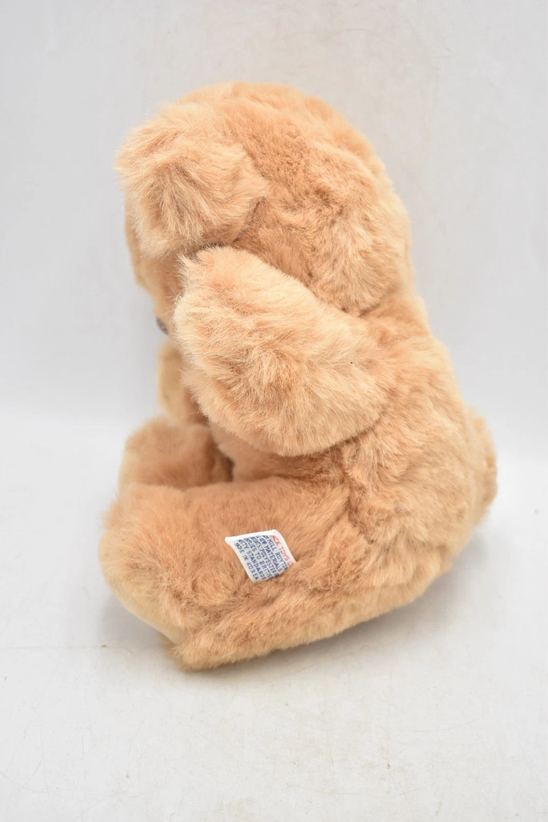 1990s Berwick Toys Ltd Oatmeal Plush Teddy Bear Soft Toy 24cm