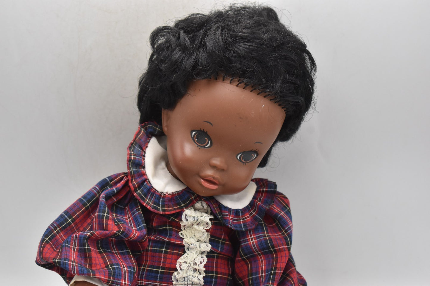 Vintage 1969 Shindana African American Baby Doll 40cm With Original Clothes