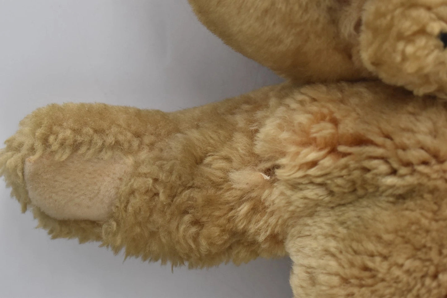 Vintage 1960s Sheep’s Wool Teddy Bear Growler Pyjama Case 60cm