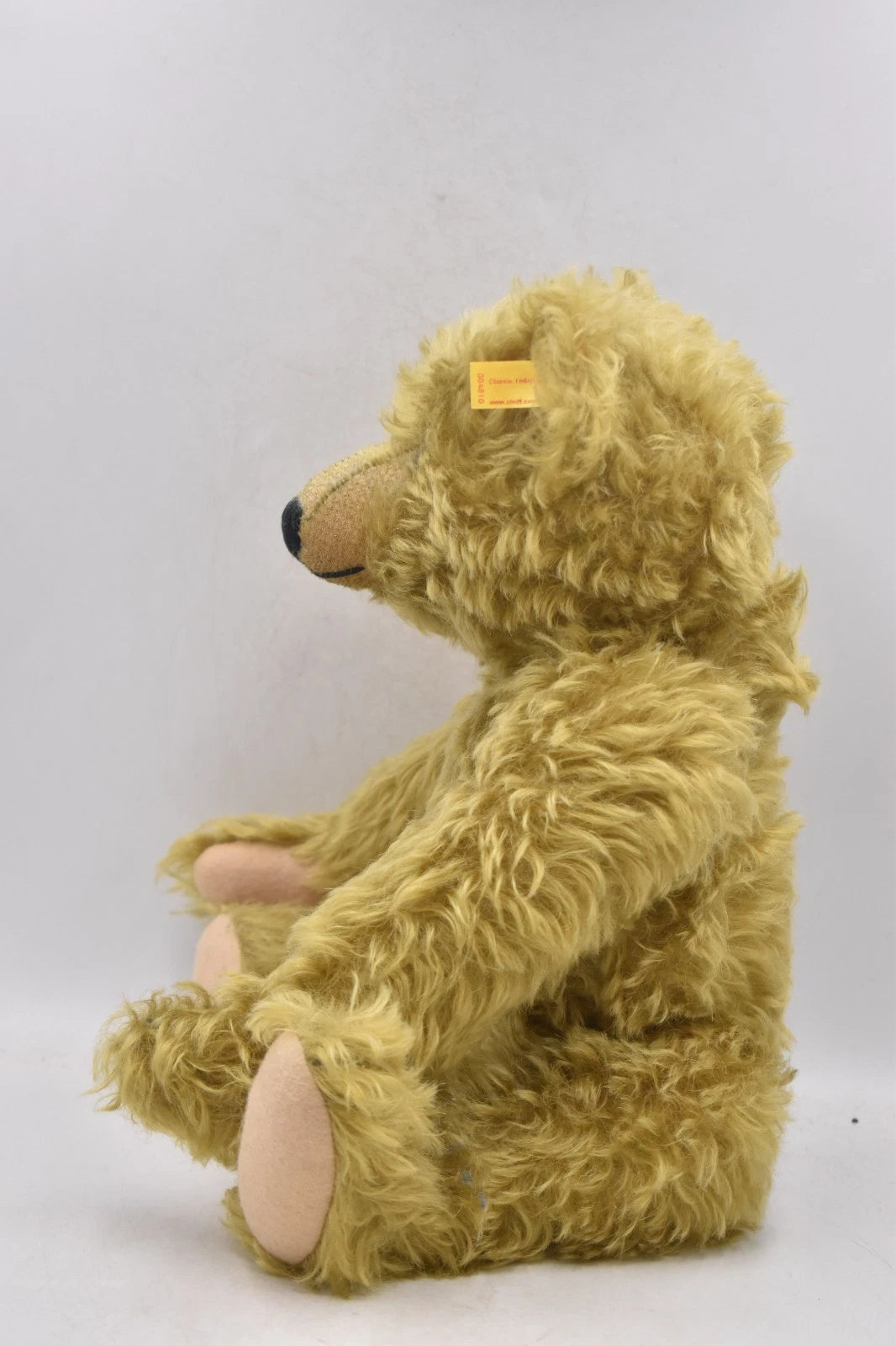 Steiff Classic Growler Teddy Bear Blonde Mohair 004810 Fully Jointed 42cm