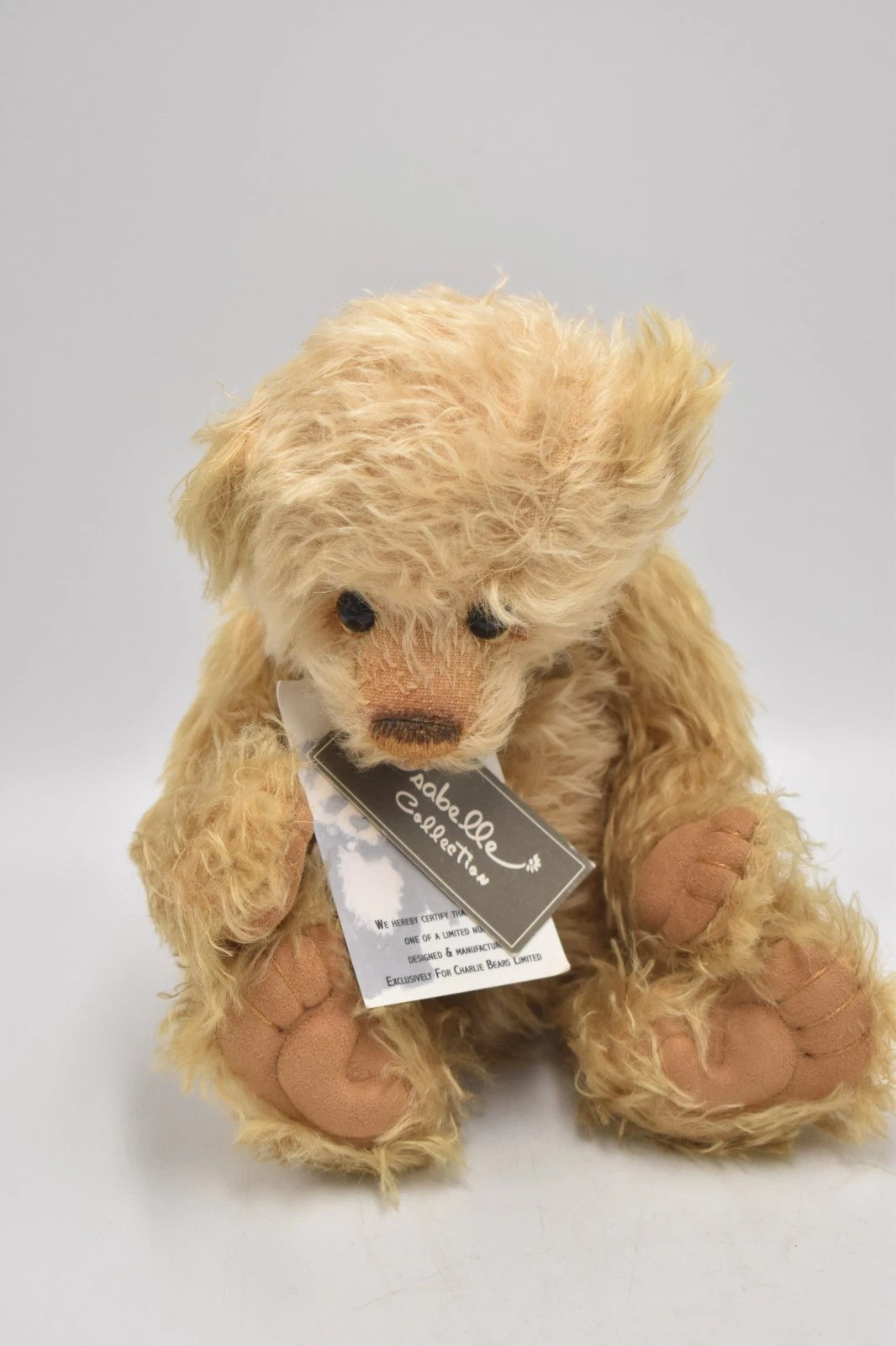 Charlie Bears Cafe Au Lait Isabelle Collection Limited Edition Tagged Retired