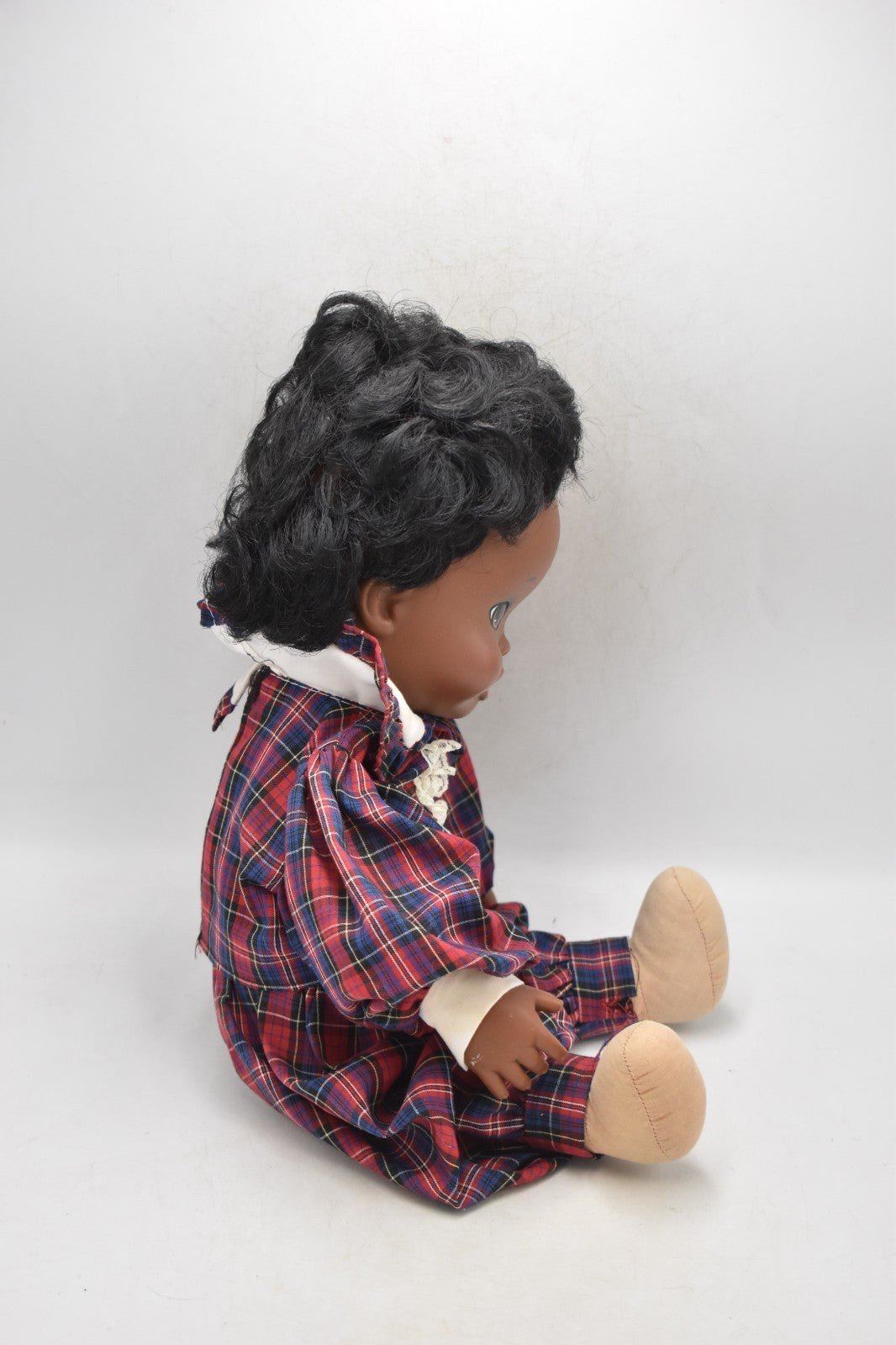 Vintage 1969 Shindana African American Baby Doll 40cm With Original Clothes