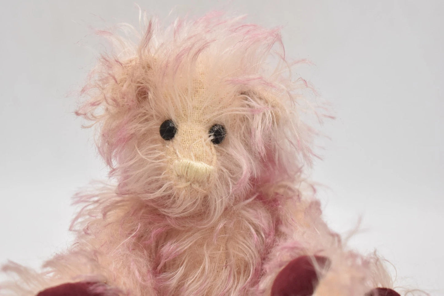 Artist Teddy Bear Ruby by Pauline Collison Xipi Totec 18cm OOAK Mohair