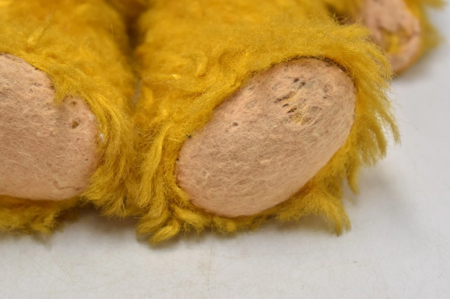 1950s European Wood Wool Vintage Teddy Bear Fully Jointed 45cm Collectible