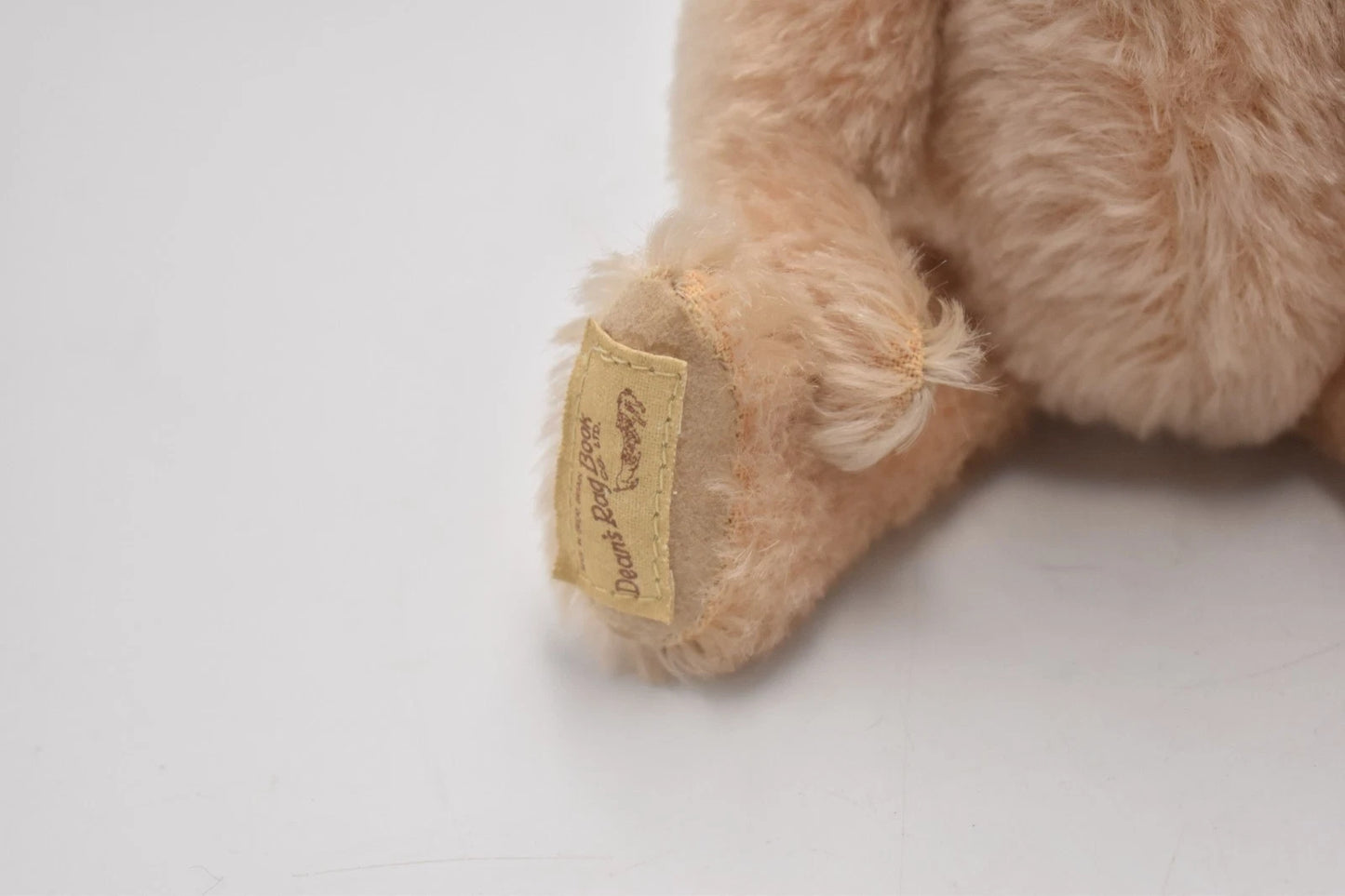 Dean's Rag Book Co Goodnight Teddy Jnr Limited Edition 86/100 Mohair Jointed