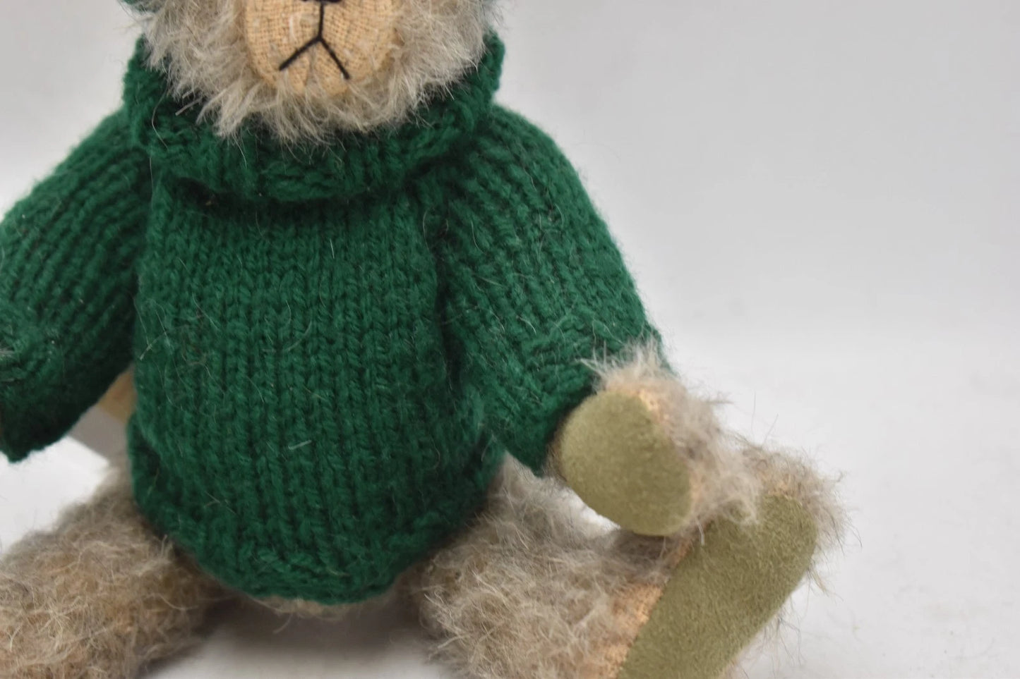 OOAK Bearly Sane Bears Sprout Artist Teddy Bear Mohair 24cm