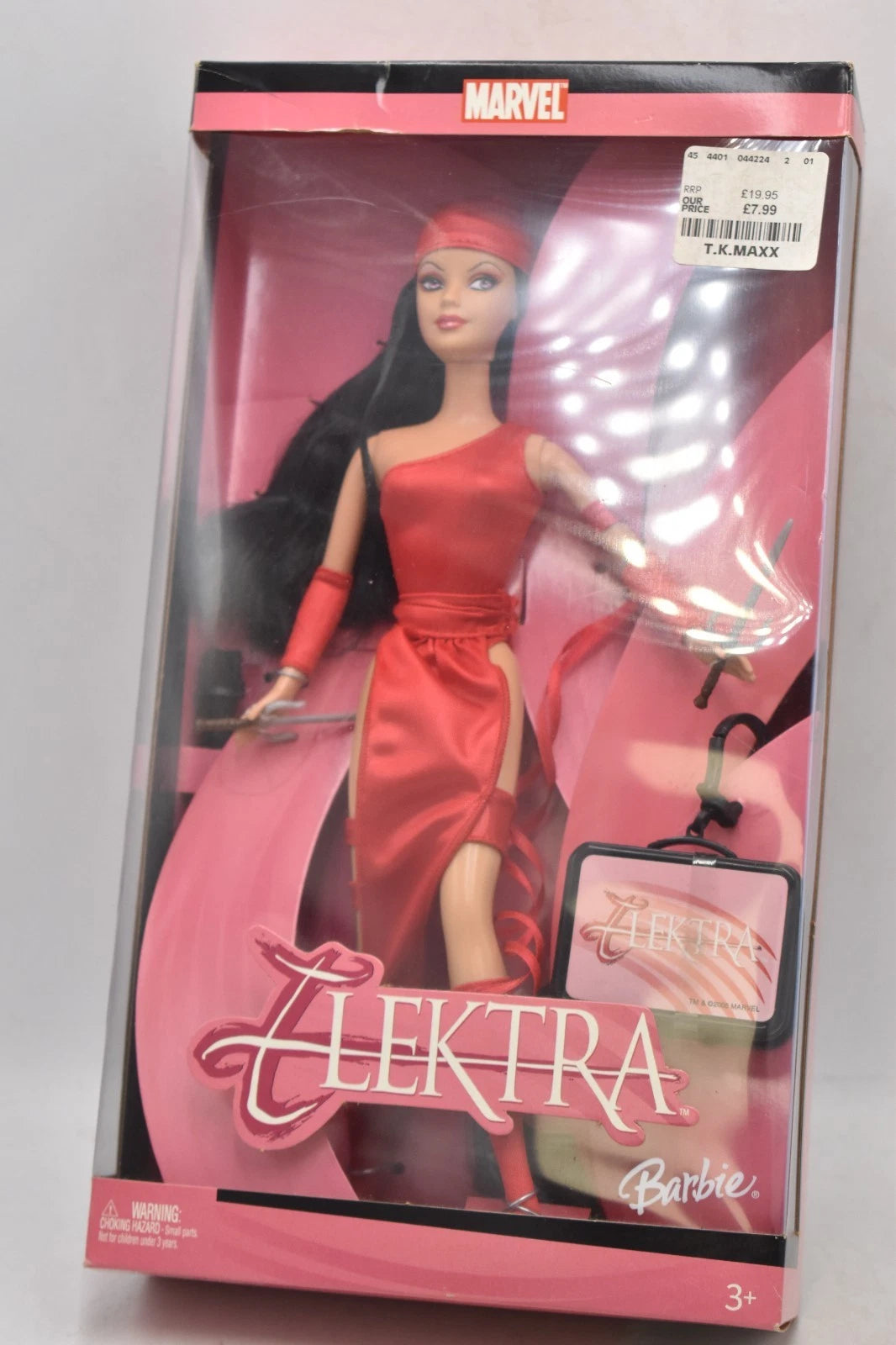 Barbie Collectors Elektra Doll – Marvel Comics Series (2005) NRFB