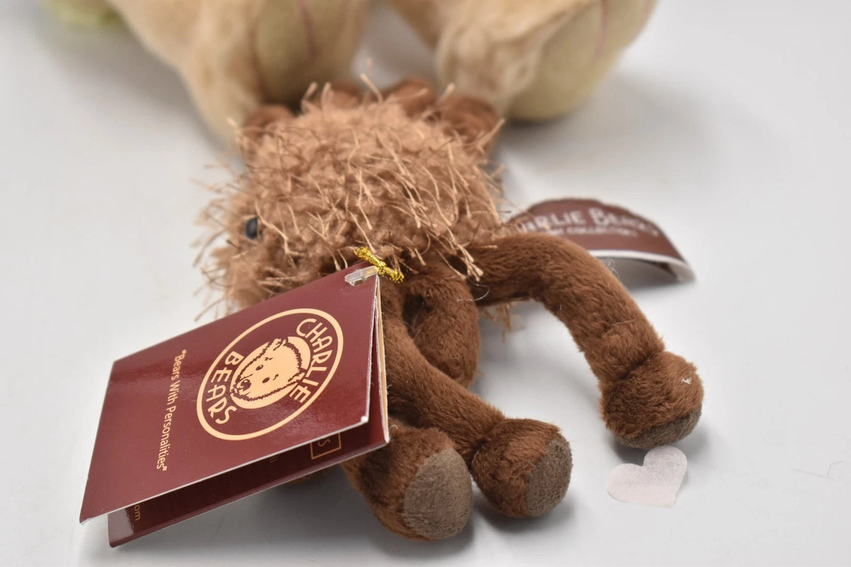 Charlie Bears Little Miss Muffet & Incy Wincy Spider Limited Edition Retired Tag