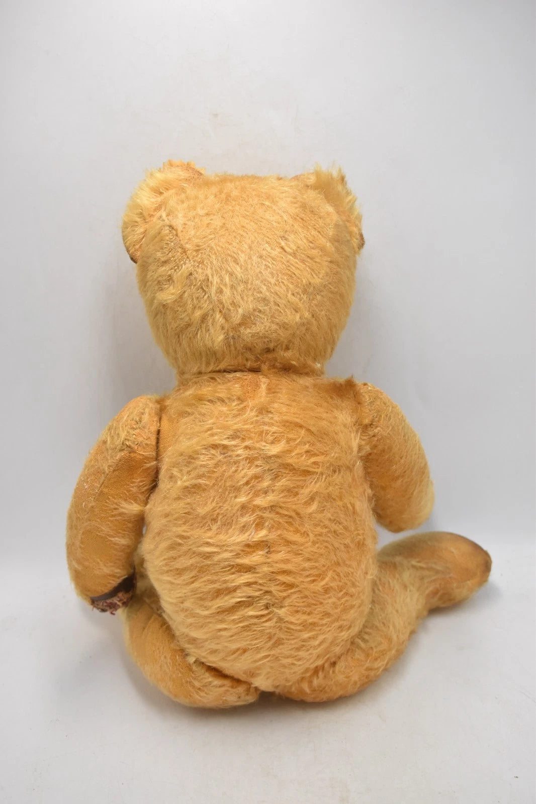 1930s Chad Valley English Mohair Vintage Teddy Bear Fully Jointed Glass Eyes