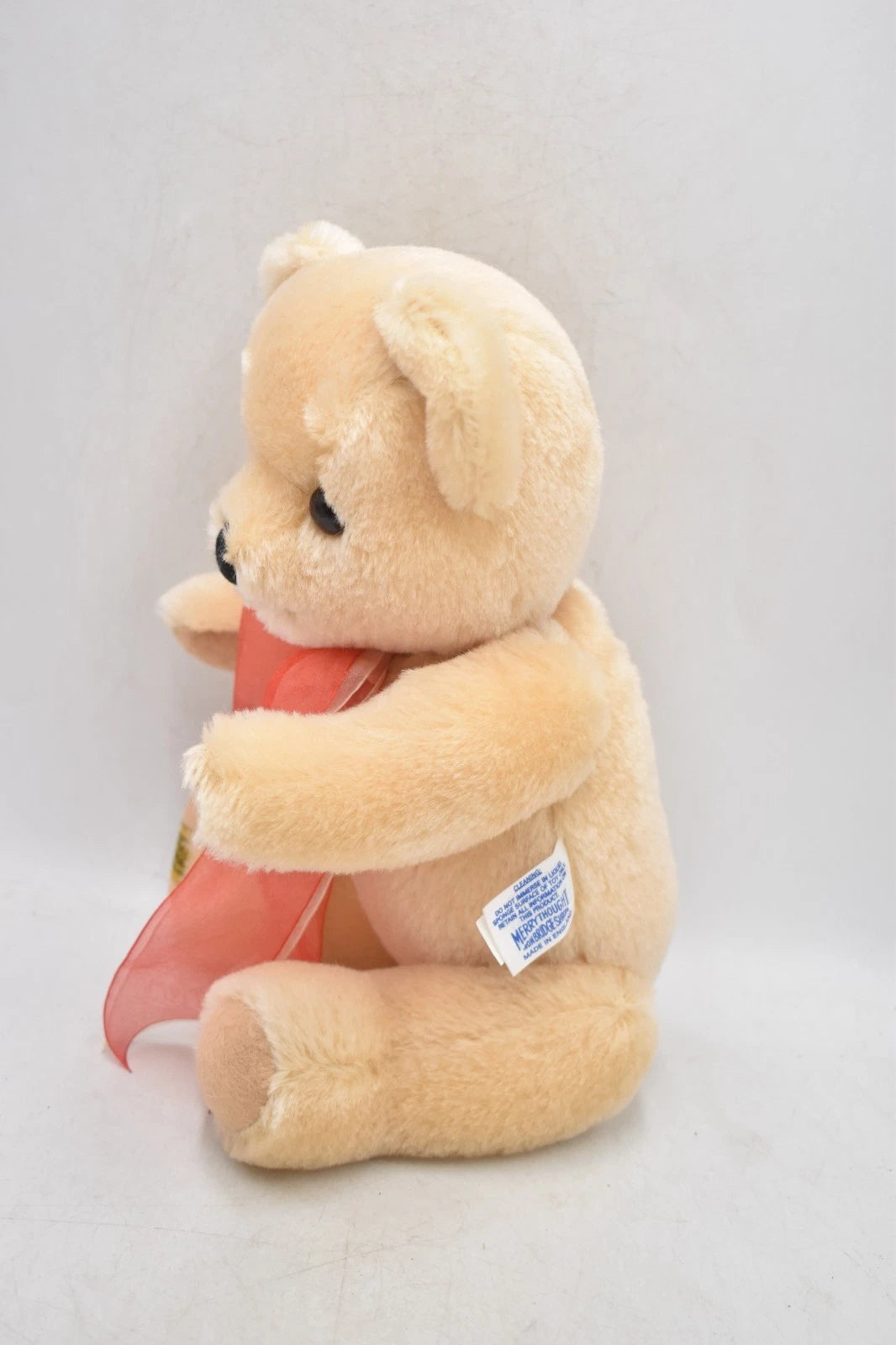 Merrythought Poppy Teddy Bear – Limited Edition Mohair 35cm