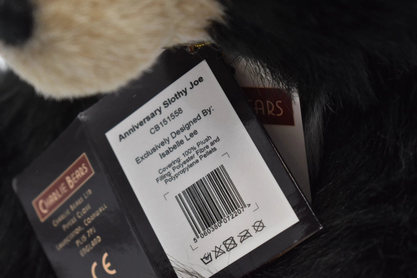 Charlie Bears Anniversary Slothy Joe Isabelle Lee Design Retired Tagged