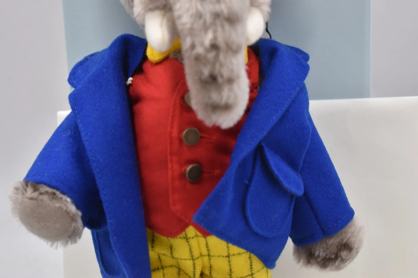 Steiff Edward Trunk Rupert Bear Series 653575 Limited Edition Retired
