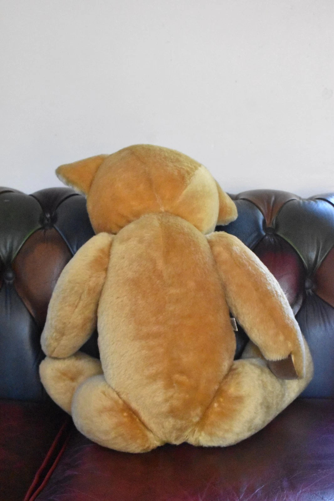 Vintage Merrythought Mohair Golden Teddy Bear Fully Jointed 70cm Collectable