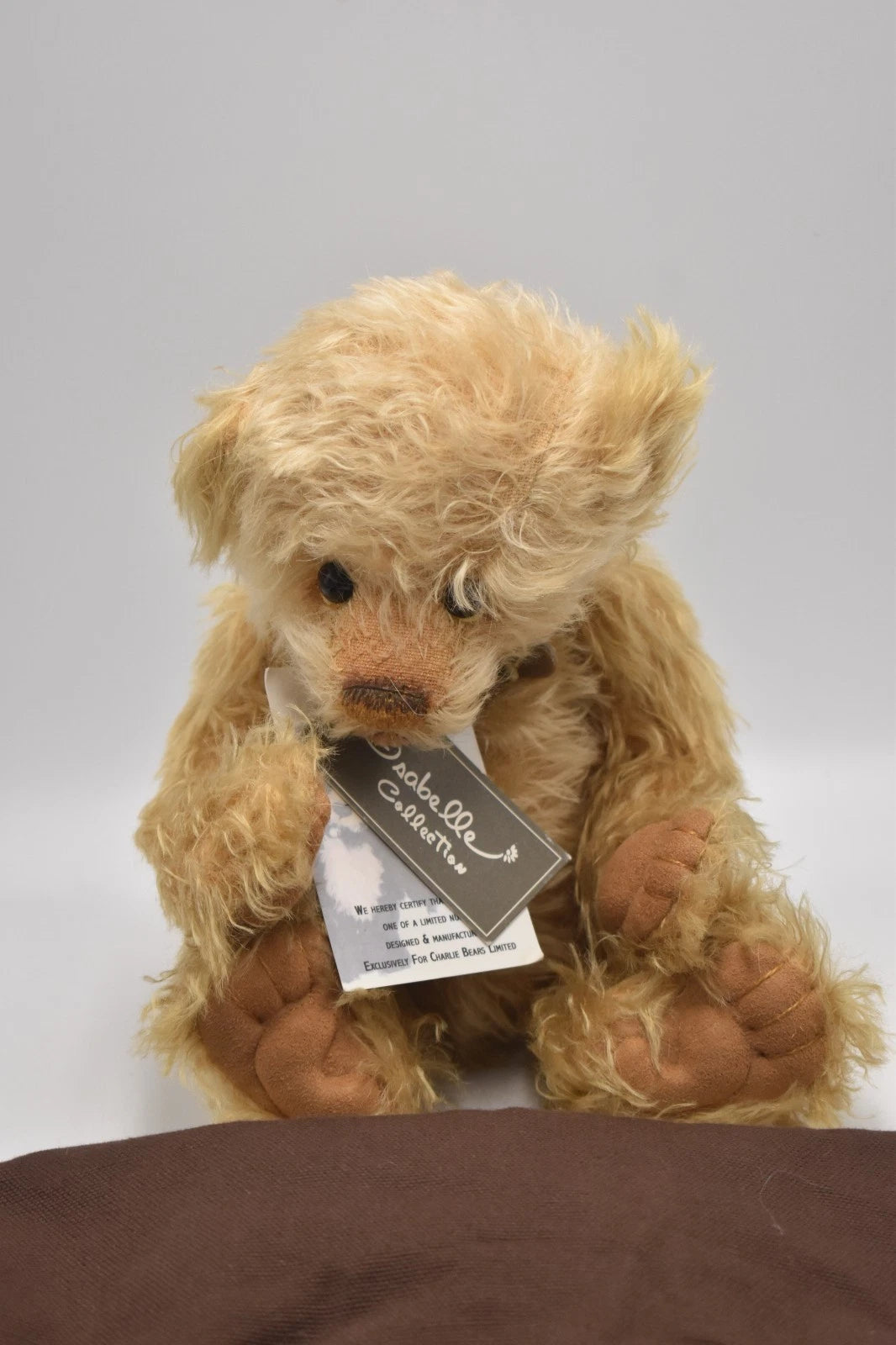 Charlie Bears Cafe Au Lait Isabelle Collection Limited Edition Tagged Retired