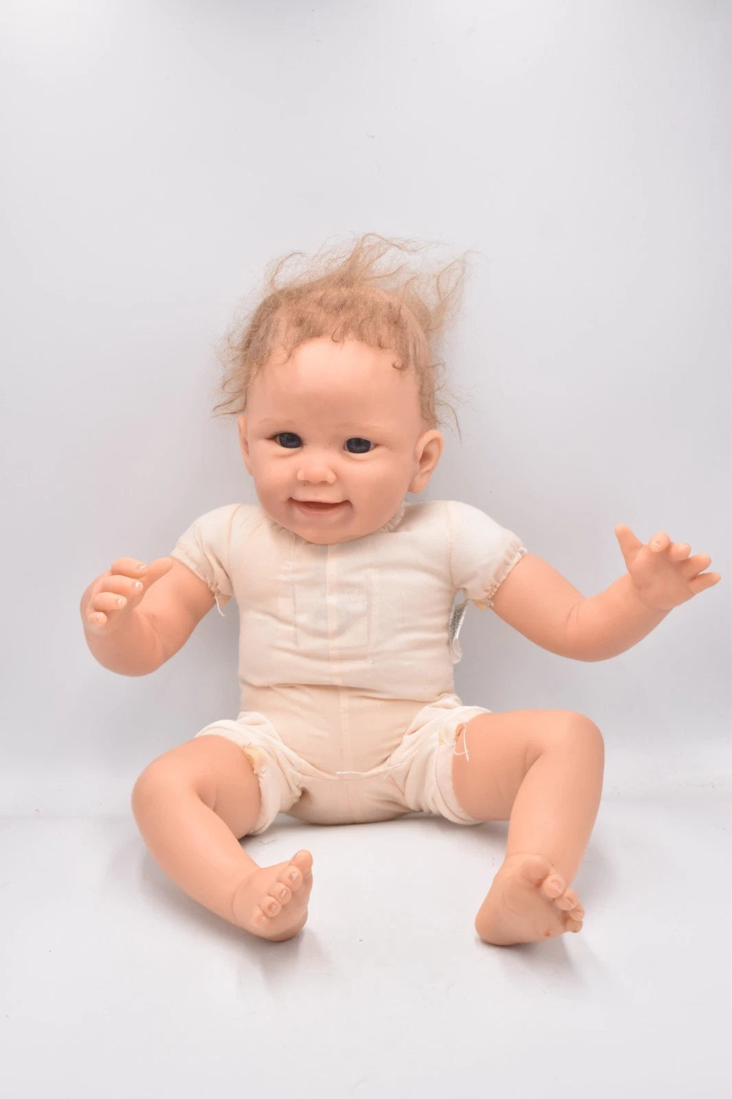 Ashton Drake So Truly Real Linda Murray Vinyl Baby Doll Brown Hair 48cm